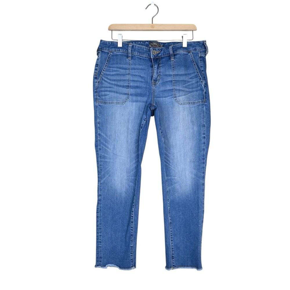Torrid Women's 14 Crop Boyfriend Jean